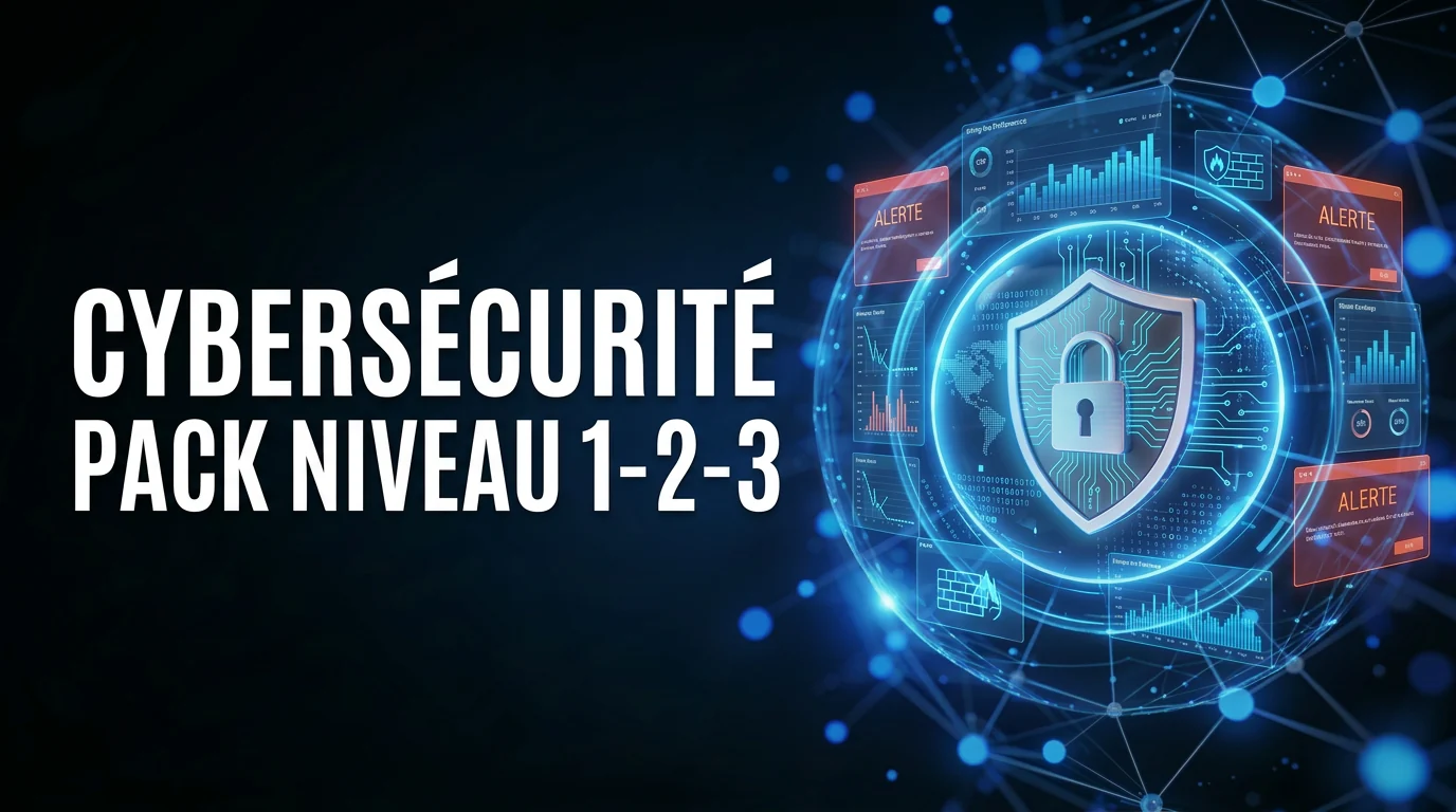 Cybersécurité — Pack Niveau 1-2-3