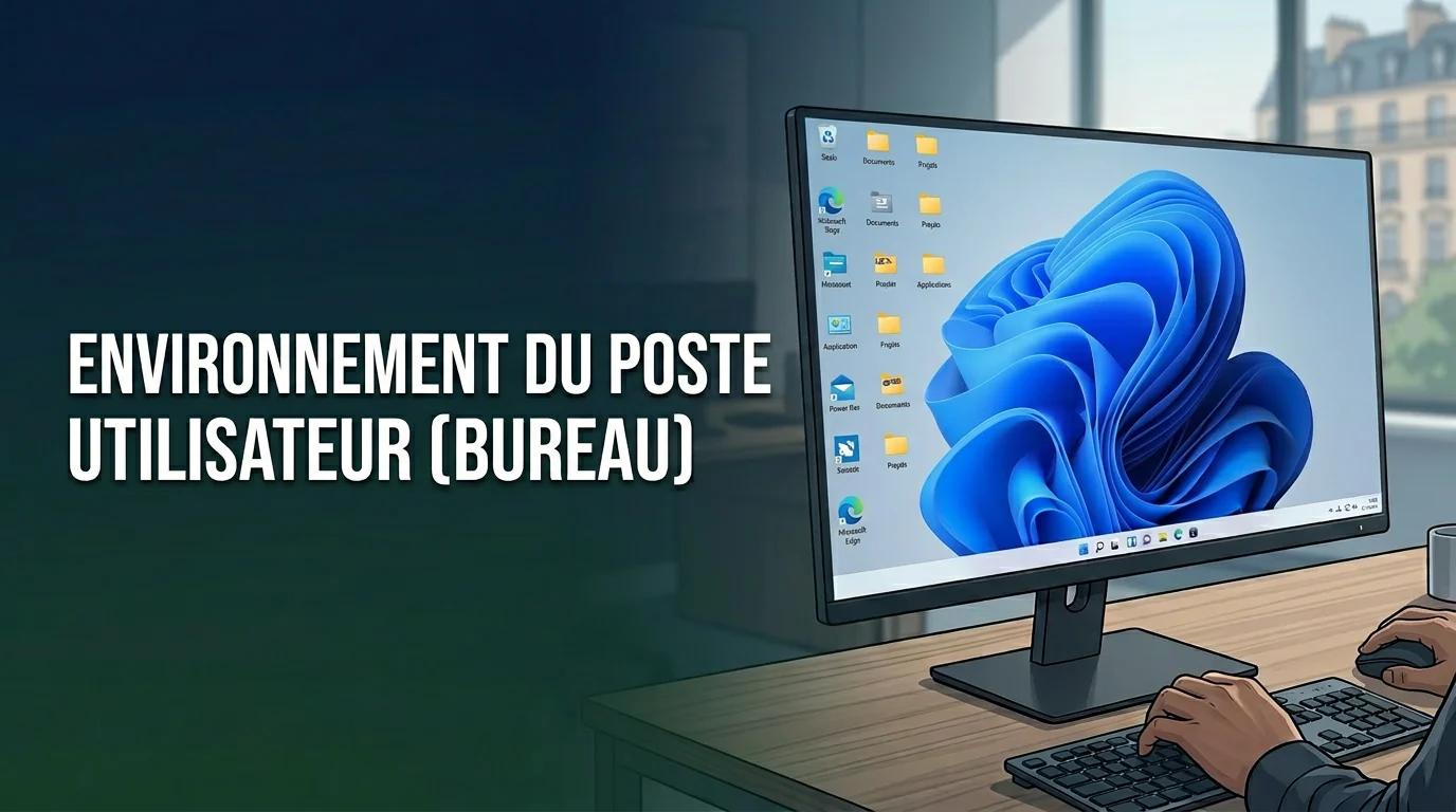 Environnement du poste utilisateur